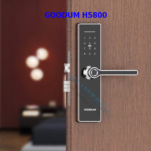 khóa cửa thông minh vân tay goodum h5800